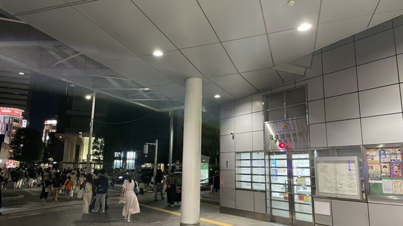 JR桜通り口SAUNA MONKEYへ向かう道順